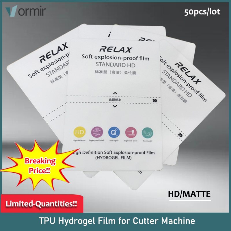 Screen Protector Cutter - Vormir 50 Stuks Tpu Film Voor