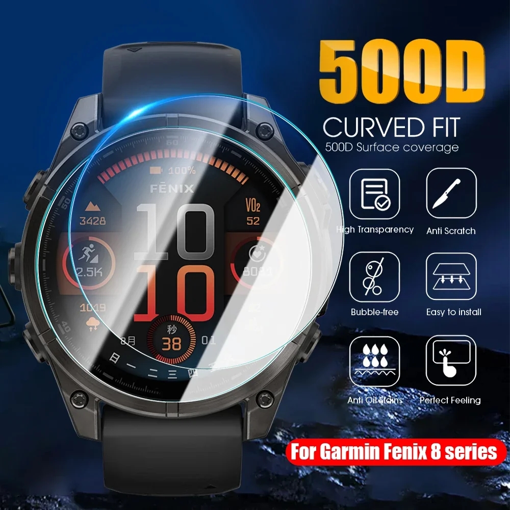 Smartwatch Screen Film - 1/5pcs 9H HD Gehard Glas voor