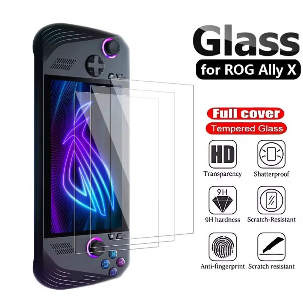 Curved Edge Screen - 3-delige accessoires set: schermbeschermer voor gameconsole,